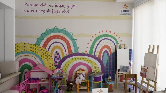 La Casa Faohp recibe a pacientes oncopediátricos de Rosario y todo el país