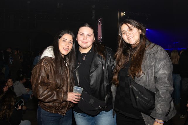 Nazarena Juncos, Morena Barrios y Martina Basualdo