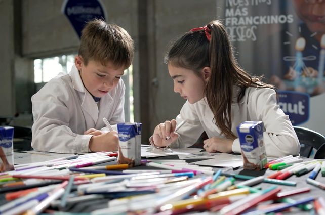 La industria láctea Milkaut acompañó a Franck en su nuevo aniversario