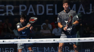 Chingotto y Tello perdieron la final del París Major de Pádel en Roland Garros