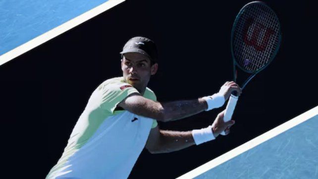 Díaz Acosta quedó afuera del Australian Open.