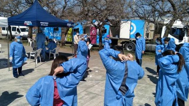 la Universidad del Gran Rosario participa activamente de la detección de contagios de Covid-19 en el territorio.