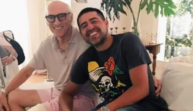 El reencuentro de dos ídolos que convoca a la nostalgia de los hinchas de Boca