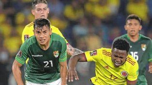 Bolivia espera por Colombia en otro cotejo por la fecha 9 de Eliminatorias Sudamericanas.