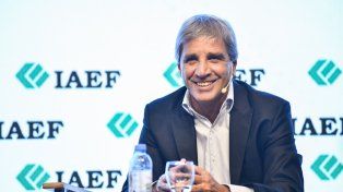 El ministro de Economía, Luis Caputo, dijo que tiene identificadas las fuentes de financiamiento para pagar la deuda.