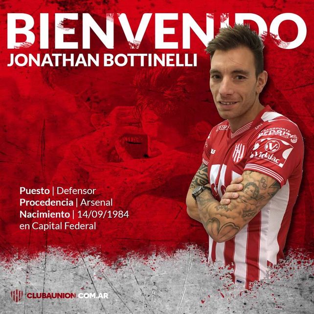 Bottinelli será presentado esta tarde