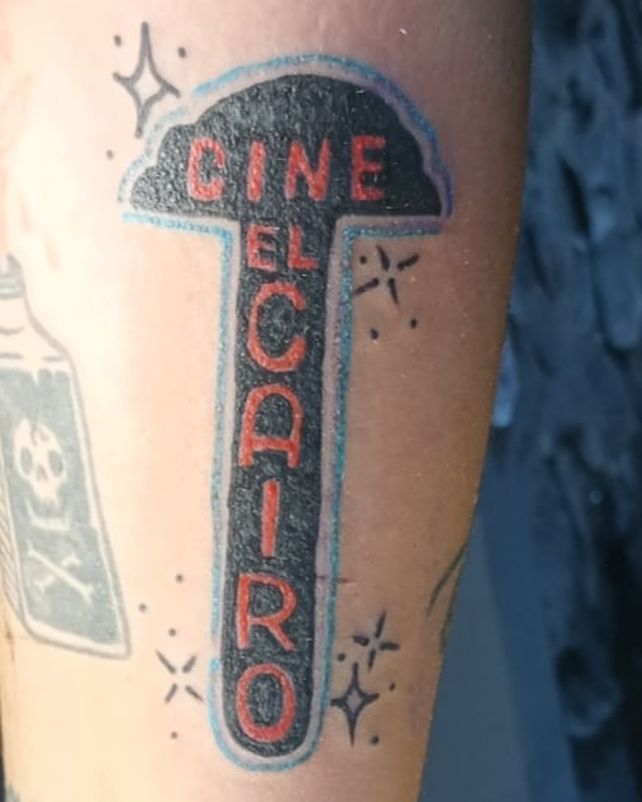 El tatuaje de Lucía Bonini