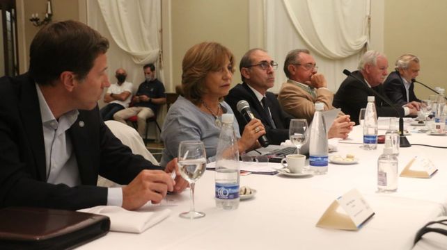 Frana y Costamagna analizaron con entidades productivas el estado actual de la cuenca Laguna La Picasa