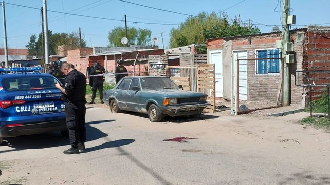 La escena del crimen en Matheu entre Caracas y Luzuriaga