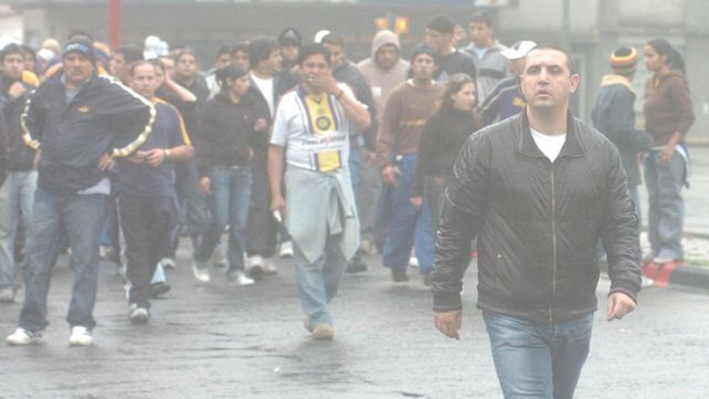 Andrés Pillín Bracamonte, el jefe de la barrabrava de Central