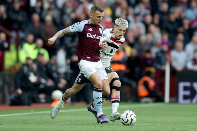 Aston Villa y Manchester United no se sacaron ventaja en la Premier League