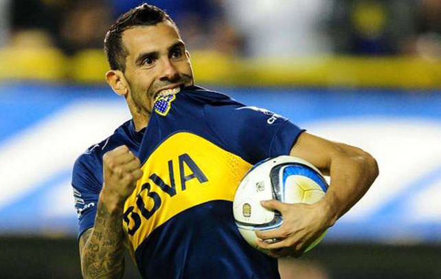 Carlos Tevez jugará junto a Daniel Osvaldo