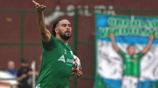 Enzo Díaz sacó a relucir su capacidad goleadora con la camiseta de Ferro.&nbsp;