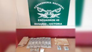 Los dólares incautados