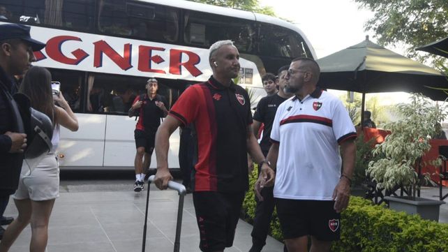 Llegada de Newells a Santiago del Estero