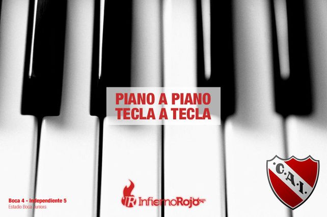 Los afiches del Rojo a Boca