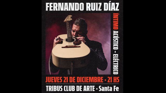 Fernando Ruiz Días Acústico en Tribus Club de Arte