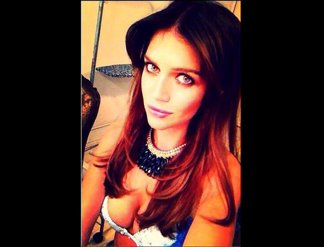 Zaira Nara lookeada como una sugerente novia en ropa interior