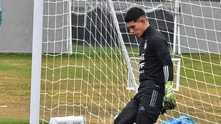 Froilán Díaz comenzó otra semana de trabajo con la Selección Sub 17