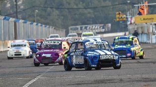 Triunfo para el oriundo de Las Rosas, Pablo Tedeschi, en los Fiat 600 TS.