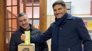 El gobernador Pullaro votó en Hughes y destacó la normalidad de los comicios en toda la provincia