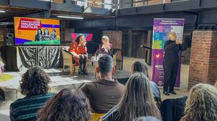 Charla sobre violencia digital en Tecnoteca sobre las leyes Olimpia y Ema