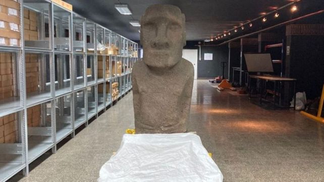 Después de 152 años, un museo chileno devolverá un moai a la Isla de Pascua