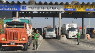 Aumentan los peajes para pasar de Entre Ríos a Uruguay