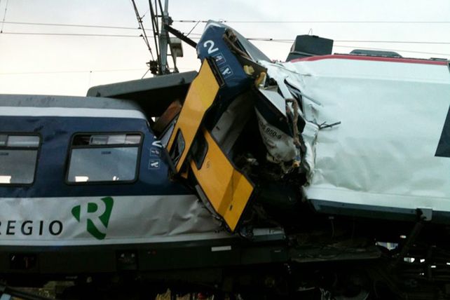 Suiza: 44 heridos en colisión de trenes