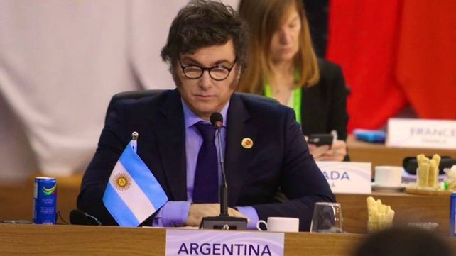 Javier Milei participa del G-20 en Río de Janeiro
