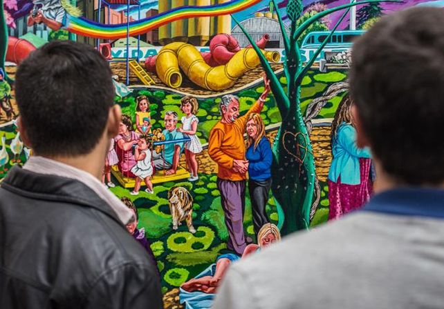Abrió sus puertas el 93° Salón de Mayo en el “Rosa Galisteo de Rodríguez”