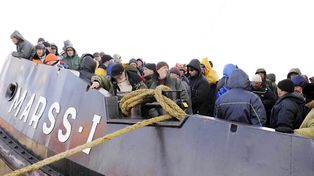 Pescadores a la deriva rescatados en Letonia
