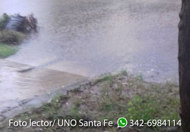 Así están las calles en barrio Centenario. Gentileza: Ro Jaz
