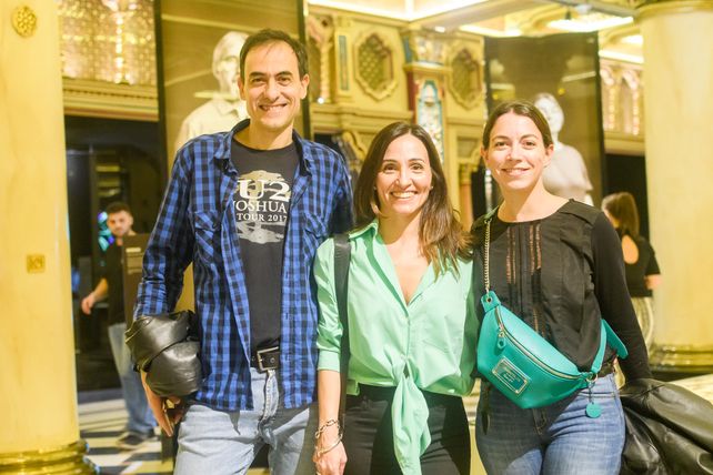 Pablo Baglietto, Carolina Martínez Rodríguez y Galia Gruchi