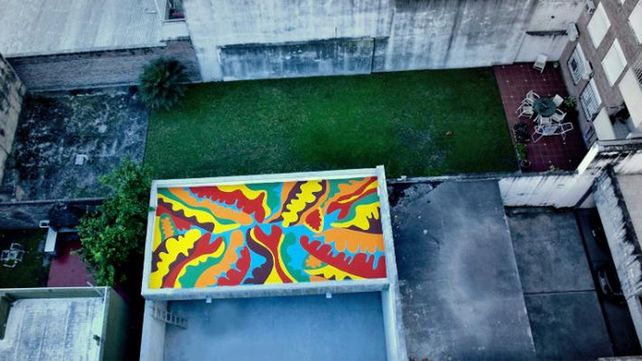 Uno de los primeros centros de manzana intervenidos por la arquitecta Ana Laura Di Tomasso.