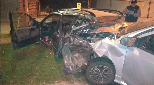 El accidente ocurrió en calle Ángel Cassanello al 2200