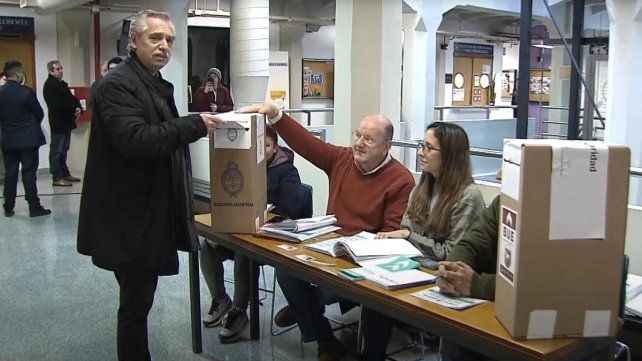 Alberto Fernández: Siempre que se vota