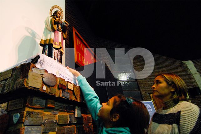 Este miércoles los santafesinos se acercarán a San Cayetano