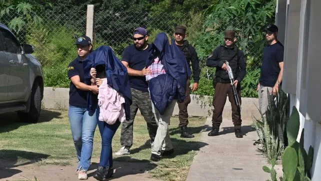 Leonardo Airaldi la última vez que fue detenido