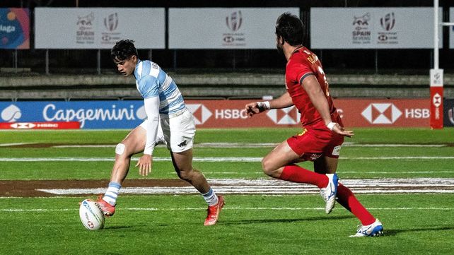 Los Pumas 7s tuvieron una jornada inicial muy productiva en el certamen de Málaga.