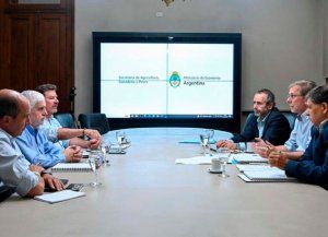 Transición: Bahillo recibió a referentes del agro de Milei