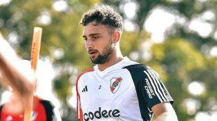 Sebastián Boselli será titular en la defensa de River ante la baja de Paulo Díaz.