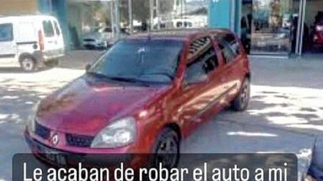 Encontraron incendiado un auto que había sido robado