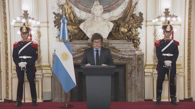Javier Milei presentó el Presupuesto 2026