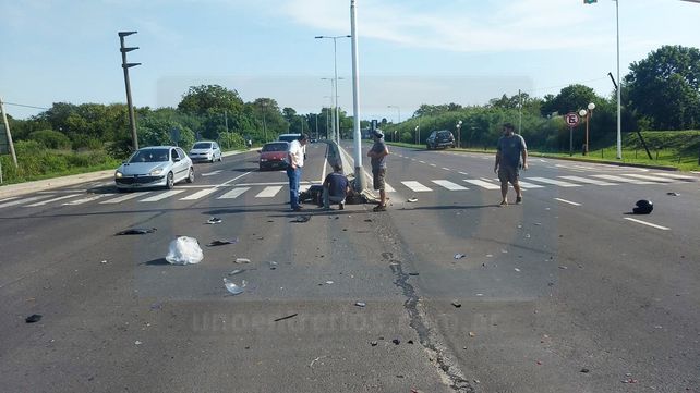 Grave siniestro vial en el Acceso Sur a Paraná&nbsp;