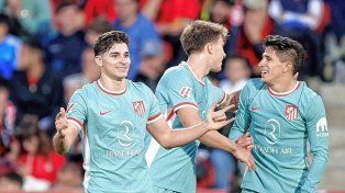El Atlético Madrid ganó con un gol de Julián Álvarez y sueña con pelear LaLiga.