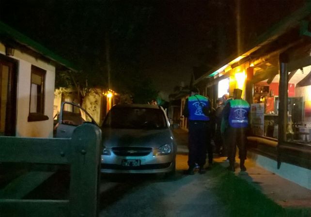Los estafadores de abuelos paraban en unas cabañas turísticas. Foto Policía de Entre Ríos.