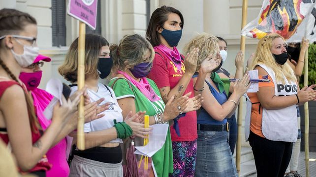 Postales del #8M en Paraná