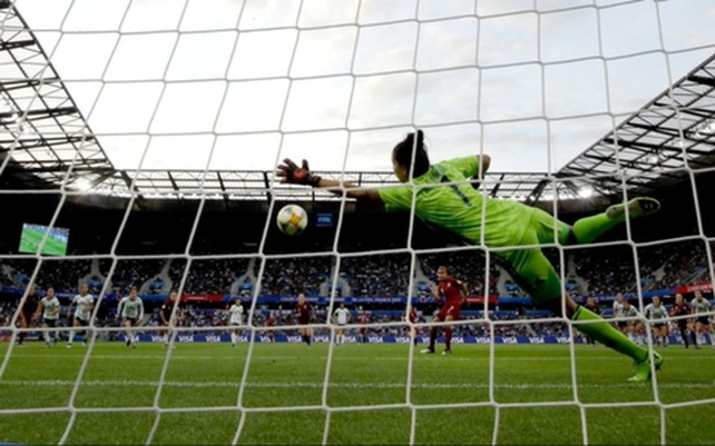 En la derrota ante Inglaterra por 1 a 0 en el Mundial 2019