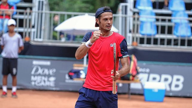 Juan Ficovich se metió en las semifinales del Challenger de tenis de San Pablo. 